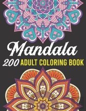 200 Mandala Adult Coloring Book