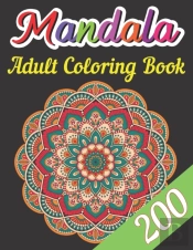 200 Mandala Adult Coloring Book