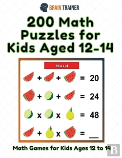 Bertrand.pt - 200 Math Puzzles For Kids Aged 12-14 - M