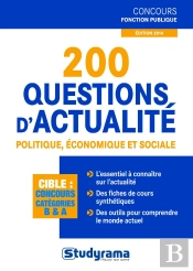 200 Questions D'Actualité Politique, Économique Et Sociale