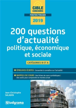 Bertrand.pt - 200 Questions D'Actualite Politique, Economique Et Sociale