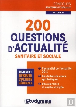 Bertrand.pt - 200 Questions D'Actualite Sanitaire Et Sociale 2 Edt