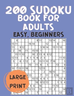 Bertrand.pt - 200 Sudoku Book For Adults Easy Beginners