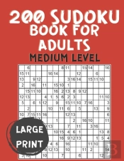 200 Sudoku Book For Adults Medium Level