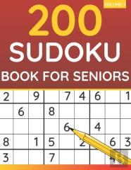 200 Sudoku Book For Seniors
