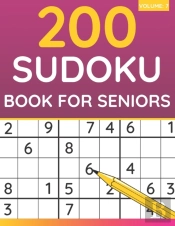 200 Sudoku Book For Seniors