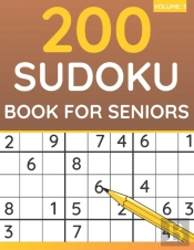 200 Sudoku Book For Seniors
