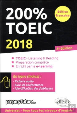 Bertrand.pt - 200% Toeic 2018 Listening Et Reading 4eme Edition