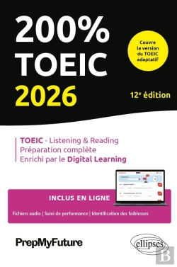 Bertrand.pt - 200% Toeic : Listening & Reading (12e Édition)