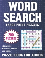 200 Word Search Book For Adults Large Print