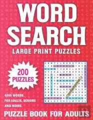 200 Word Search Puzzle Book For Adults