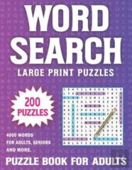 200 Word Search Puzzle Book For Adults