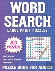 200 Word Search Puzzle Book For Adults