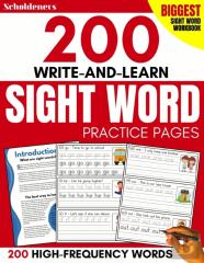 200 Write-And-Learn Sight Word Practice Pages