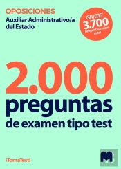 2000 Preguntas De Examen Tipo Test Para Oposiciones A Auxiliares Administrativos Del Estado