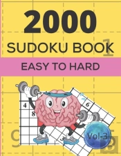 2000 Sudoku Book Easy To Hard Vol- 3