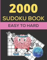 2000 Sudoku Book Easy To Hard Vol- 4
