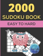 2000 Sudoku Book Easy To Hard Vol- 4