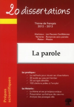 Bertrand.pt - 2012 2013 20 Dissertations Sur Le Theme Francais