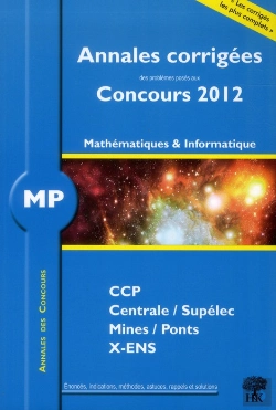 Bertrand.pt - 2012 Annales Des Concours Mp Mathematiques Et Informatique