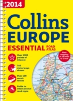 Bertrand.pt - 2014 Collins Essential Road Atlas Europe