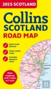 2015 Collins Map Of Scotland