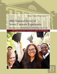 2016 National Survey Of Senior Capstone Experiences