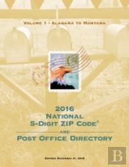 2016 National Zip Code Directory