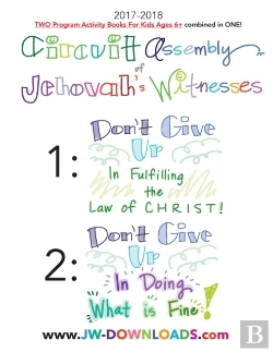 Bertrand.pt - 2017-2018 Jehovah'S Witnesses Circuit Assembly Program Notebook For Kids For Both Circuit Assemblies