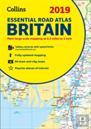 2019 Collins Essential Road Atlas Britain