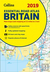2019 Collins Essential Road Atlas Britain