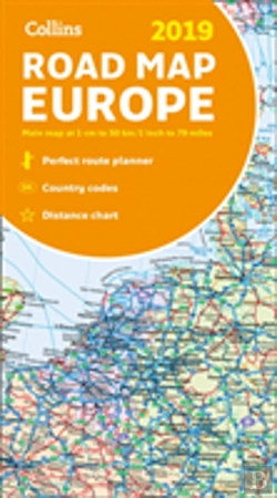 Bertrand.pt - 2019 Collins Map Of Europe