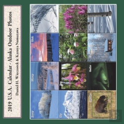 Bertrand.pt - 2019 U.S.A. Calendar - Alaska Outdoor Photos