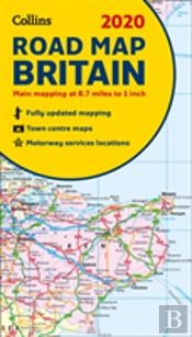 2020 Collins Map Of Britain