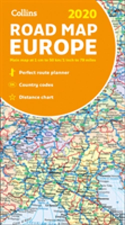 Bertrand.pt - 2020 Collins Map Of Europe