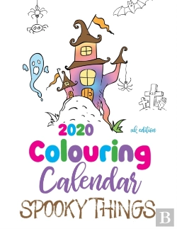 Bertrand.pt - 2020 Colouring Calendar Spooky Things (Uk Edition)
