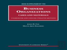 2020 Supplement To Business Organizations, Cases And Materials, Unabridged And Concise