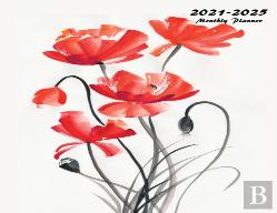 2021-2025 Monthly Planner Hardcover