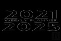 2021-2025 Weekly Planner