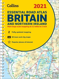 Bertrand.pt - 2021 Collins Essential Road Atlas Britain