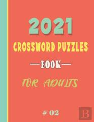 2021 Crossword Puzzles Book For Adults #02