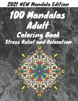 Bertrand.pt - 2021 New Mandalas Adult Coloring Book Stress Relief And Relaxation