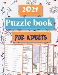 2021 Puzzle Book For Adults