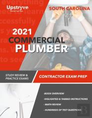 2021 South Carolina Plumber Commercial Contractor Exam Prep