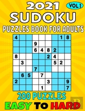 2021 Sudoku Puzzle Book For Adults