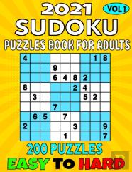 2021 Sudoku Puzzle Book For Adults