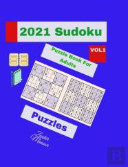 2021 Sudoku Puzzle Book For Adults