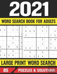 2021 Word Search Book For Adults