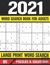 2021 Word Search Book For Adults