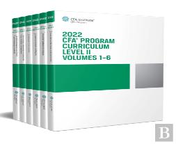 2022 Cfa Program Curriculum Level Ii Box Set